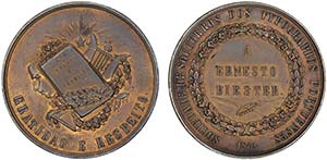 Medals - Copper - 1864 - IANM - Sociedade de ... 