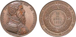 Medals - Copper - 1870 - Molarinho - ... 
