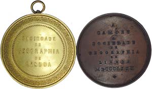 Medals - Lot (2 Medals) - Silver (golden); ... 
