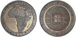 Medalhas - Cobre - 1885 - C.L. (Casimiro ... 