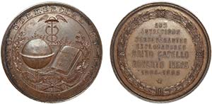 Medalhas - Cobre - 1885 - Molarinho - ... 