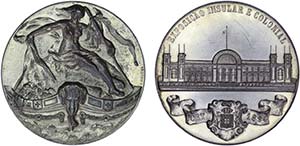 Medals - Silver - 1894 - C. Figueira - ... 