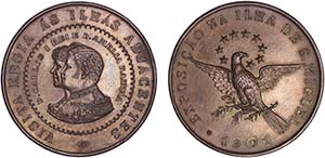 Medals - Copper - 1901 - V.A. - Comemorativa ... 