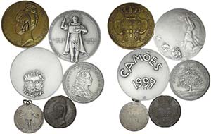 Medals - Lot (6 Medals) - Silver; Bronze; ... 