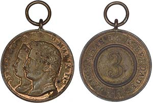Medalha D.Pedro e D.Maria - Medalha de D. ... 