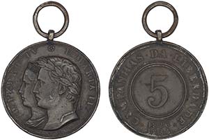 Medalha D.Pedro e D. Maria - Medalha de D. ... 