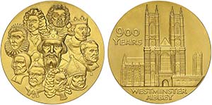 Medals - Great Britain - Gold - Medal 1965, ... 
