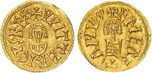 Visigodas - Wittericus (603-610) - Ouro - ... 