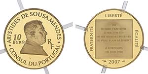 France - Gold - 10 Euro 2007, PROOF, ... 