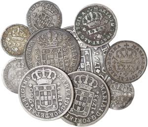 D. Maria I - Lote (10 moedas) - Cruzado Novo ... 