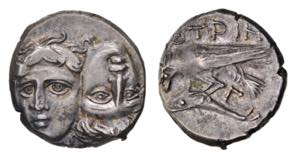Gregas - Stater; 400-350 a.C.; Istros, ... 