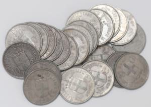 República - Lote (25 moedas) - 10$00 1928 ... 