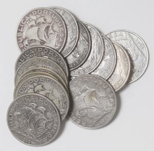 República - Lote (13 moedas) - 10$00 1932 ... 