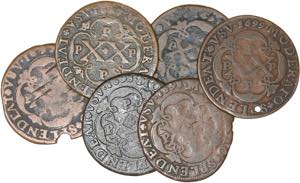 Angola - D. Pedro II - Lote (6 moedas) - XX ... 