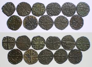 D. Sancho II - Lote (11 moedas) - Dinheiros ... 