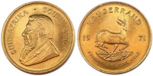 South Africa - Gold - Krugerrand 1971; ... 