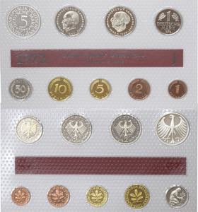 Germany - Série de moedas correntes (9) ... 