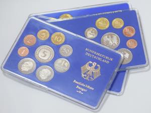 Germany - Séries de moedas correntes dos ... 