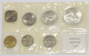 Bahamas - Série de moedas de 1966  (7) KM ... 