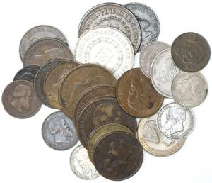 Brasil - Lote (26 moedas) - 20 Réis 1829 R ... 