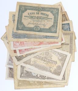 Emergency Paper Money - Portugal - Lote (20 ... 