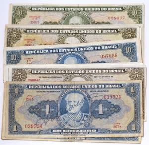 Paper Money - Brazil - Lote (26 notas) - ... 