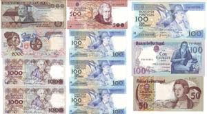 Paper Money - Lot (11 exemplars) - 50 ... 