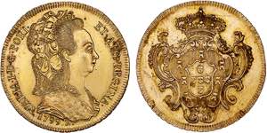 D. Maria I - Ouro - Peça 1799 R; G.33.18, ... 