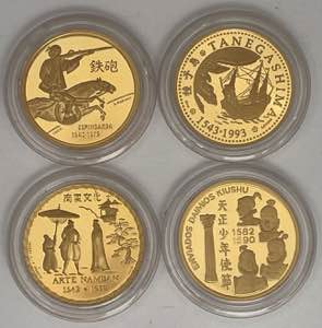 República - Ouro - 4 moedas - ... 