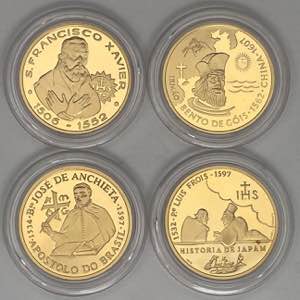 Portugal - Republic - Gold - 4 coins - A ... 