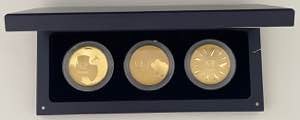 Portugal - Republic - Gold - 3 coins - 8 ... 