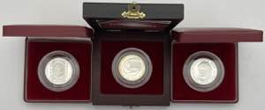 Portugal - Republic - Silver - 3 coins - ... 