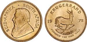 South Africa - Gold - Krugerrand 1972; ... 