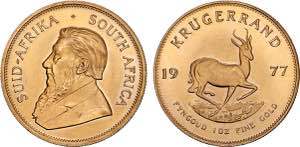South Africa - Gold - Krugerrand 1977; ... 