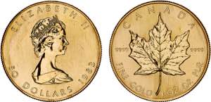 Canadá - Ouro - 50 Dollars 1983; KM.125.2; ... 