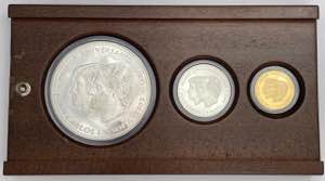 Spain - Gold, and Silver - 3 coins - Real ... 
