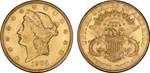 United States of America - Gold - 20 Dollars ... 