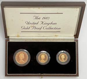 Great Britain - Gold - 3 coins - The 1983 ... 