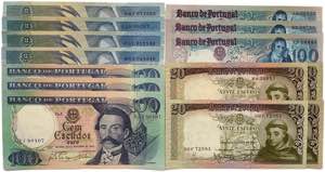 Paper Money - Banco de Portugal - Lot (14 ... 