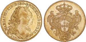 Portugal - D. Maria I and D. Pedro III ... 