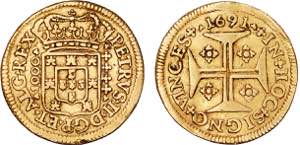 Portugal - D. Pedro II (1683-1706) - Gold - ... 