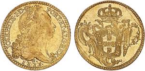 D. José I - Ouro - Peça 1777 R; G.55.31, ... 
