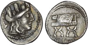 Roman - Republic - Furia - Denarius; P. ... 