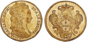 D. Maria I - Ouro - Peça 1790 R; excelente ... 