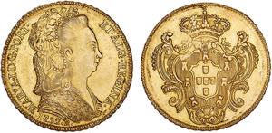 D. Maria I - Ouro - Peça 1792 R; G.33.07, ... 