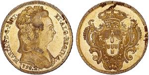 D. Maria I - Ouro - Peça 1798 R; com ... 