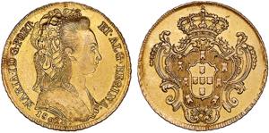 D. Maria I - Ouro - Peça 1802 R; G.33.23, ... 