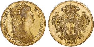 D. Maria I - Ouro - Peça 1803 R; G.33.25, ... 