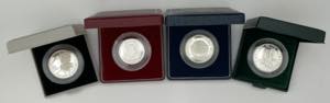 Portugal - Republic - Silver - 4 coins - ... 
