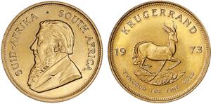 South Africa - Gold - Krugerrand 1973; KM.73 ... 